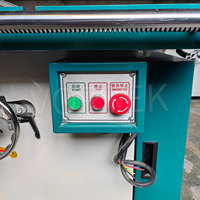 Machine à scier circulaire horizontale industrielle Vortek MJ112.51, moteur 220V/380V 3KW, banc de travail en fonte, 65mm, 4200 tr/min