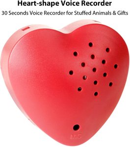 Grabador de Voz con Forma de Corazón, Grabador de Latidos para Peluches, Módulo de Sonido Grabable Personalizado - Product Image 5