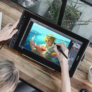 Monitor de Tableta Gráfica de Dibujo Huion con Pantalla LCD <span class=keywords><strong>Kamvas</strong></span> <span class=keywords><strong>Pro</strong></span> <span class=keywords><strong>16</strong></span> RGB al 120% - Product Image 1