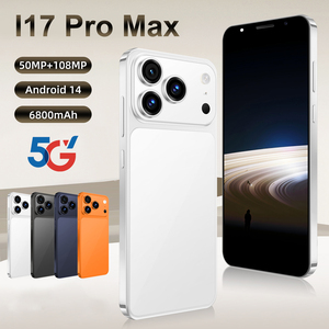 Nuevo <span class=keywords><strong>Lanzamiento</strong></span> 2025: Teléfono Inteligente I17 <span class=keywords><strong>Pro</strong></span> <span class=keywords><strong>Max</strong></span> 5G, Original, Doble SIM, Snapdragon Serie 800, Pantalla OLED 2K de 120Hz, 108MP, para Juegos - Product Image 2