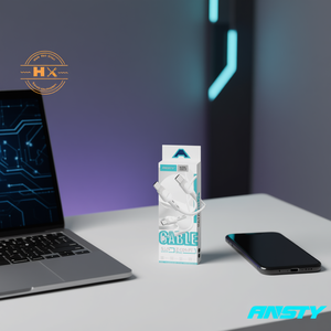 สายชาร์จเร็ว Ansty Z-024-PT 5.1A แบบ C-C สีขาว - Product Image 2