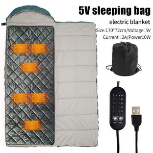 Coperta <span class=keywords><strong>Riscaldante</strong></span> Portatile USB 5V per Campeggio e Sacco a Pelo, Coperta Elettrica per Auto, <span class=keywords><strong>Mantella</strong></span> Riscaldata per Donne - Product Image 3