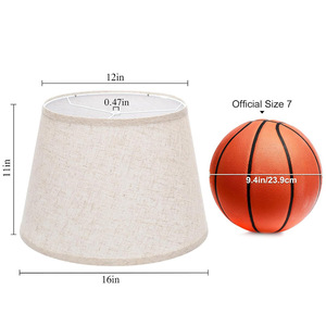 Abat-jour cylindrique en tissu beige, lot de 2, accessoire pour lampe de table ou de sol, installation facile - Product Image 2
