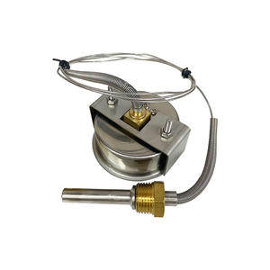 Oem 63 מ "מ מד טמפרטורה בגודל מותאם אישית, אורך צינור נימי גמיש, אפשרויות גזע שונות - Product Image 4