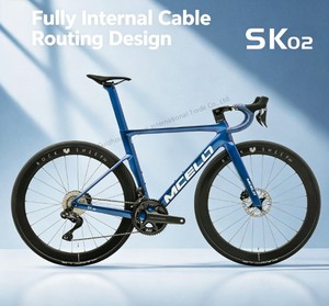 Bicicleta de Carretera Ultraligera de Carbono Completo, 24 Velocidades, Cuadro Aero con Sistema de Frenos de Disco Shimano Ultegra Di2, para Entusiastas de Carreras y Recorridos Largos, MCELO-SK02-U - Product Image 5