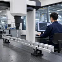 Rail en aluminium personnalisé à entraînement par courroie de distribution, fabriqué à partir de CAD |   Guide linéaire RGV pour extrusion par impression