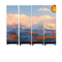Écran d'affichage numérique vertical LED P1.25 à haute luminosité et grand angle de vision pour les publicités dans les magasins de détail et les centres commerciaux