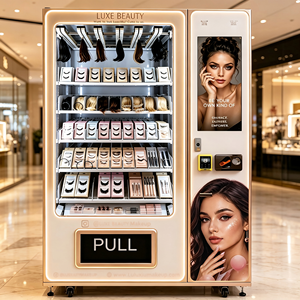 Distributeur automatique de beauté JOYVEND de haute qualité, type élévateur, en verre trempé, avec options de paiement multiples, pour gloss à lèvres et palettes de fards à paupières, certifié CE - Product Image 3