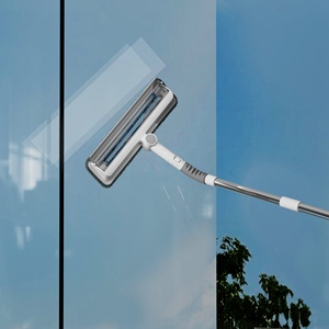 Realida 3-trong-1 nhựa cửa sổ sạch hơn với thay thế khăn và lau đầu giống cây chổi cho kính cửa sổ làm sạch - Product Image 2