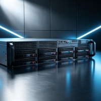 Servidor de IA en Torre JumSoft JS-TW-GPU4210 4U, Compatible con CPU Dual LGA3647 (10 Núcleos, 20 Subprocesos), Instalación de 8 GPU de Alta Gama