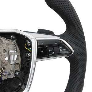 Soon toda สำหรับ <span class=keywords><strong>Audi</strong></span> <span class=keywords><strong>RS</strong></span> S5 Q7 A6 C7 C7 2012 Sq7 Q7 C7 A6พวงมาลัยคาร์บอนไฟเบอร์แบนด้านล่าง - Product Image 5