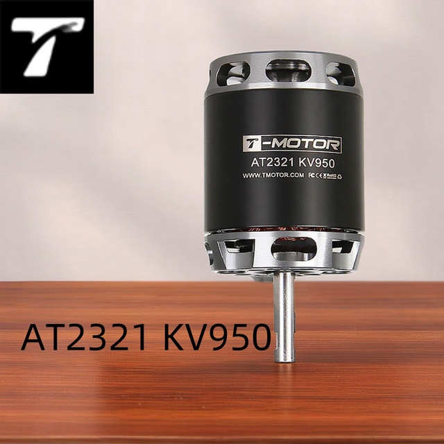 T-Motor AT2321 Long Shaft Brushless Motor | VTOL & 3D Trainer Glider Fixed-Wing RC Airplane Power System