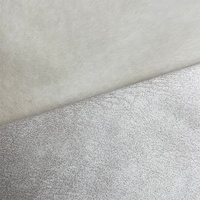Großhandel Hot Stamp ing Wildleder Bonded Polyester Long Velvet Kunst fuchs Pelz Stoff Weiche und hochwertige Oberbekleidung Stoff