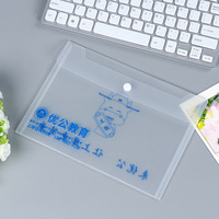 Carpeta a presión personalizada Mapa de documentos Portadocumentos transparente