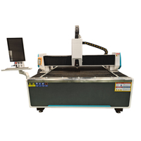 Mesin Pemotong Laser Serat Industri untuk Logam Sistem Kontrol Cerdas Cypcut 3-Axis Berpendingin Air Akurasi Tinggi AI/PLT