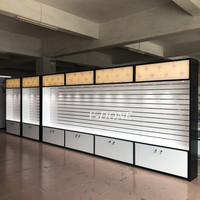 Vente directe d'usine Téléphone portable Boutique Cabinet Display Store Téléphone Vitrine en verre Vitrine en bois Mobile Vitrine
