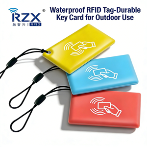 Porte-clés NFC étanche personnalisé 13,56 MHz avec <span class=keywords><strong>carte</strong></span> époxy RFID et puce FM11RF08 pour contrôle d'accès et recharge de moto - Product Image 5