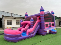 Château gonflable commercial pour enfants, idéal pour la location événementielle et les fêtes