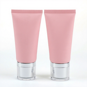 Tubes cosmétiques vides en plastique rose de 50 ml pour la protection solaire, crème pour les mains, lotion solaire, écran solaire - Vente en gros - Product Image 6