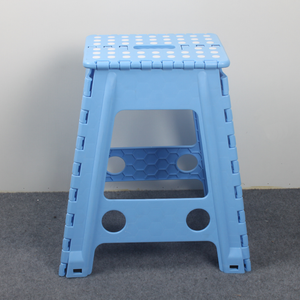 مقعد بلاستيكي قابل للطي عالي اللون أزرق اللون غير قابل للإنزلاق من المصنع الصيني مباشرة للشقق المنزلية للأطفال الصغار - Product Image 6