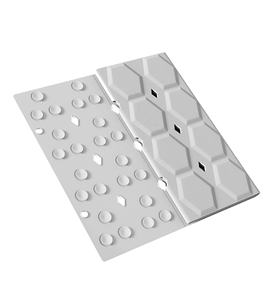 שטיחון אמבטיה נגד החלקה מסיליקון רך ללא ריח, 14*28 אינץ', מתקפל וניתן לכביסה במכונה - Product Image 1