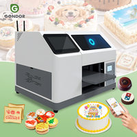 Mesin Printer Makanan untuk Cetak di Kue, Sugar Print Macaron, Pencetak Topper Kue 3D