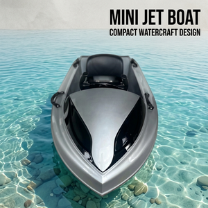 Fournisseur fiable de mini-<span class=keywords><strong>jet</strong></span>-boat, embarcation personnelle électrique grise, Speedcraft aérodynamique, embarcation marine pour un seul pilote - Product Image 1