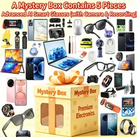 Occhiali Smart AI Avanzati Garantiti Inclusi nella Mystery Box Premium di Elettronica a Sorpresa: Smartphone 5G, Smartwatch, Auricolari