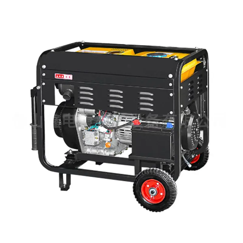 Diesel generator 220V household 60HZ single-phase 6/8/10kW three-phase diesel electric generator