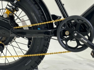 Bicicleta Eléctrica de Neumáticos Anchos de 20 Pulgadas con Batería de Litio de Gran Capacidad de 72 V, 7 Velocidades, Personalizable, de Alta Potencia, Nova con Doble Suspensión - Product Image 1