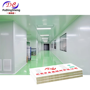 Panel Sándwich de Lana de Roca de Grado Industrial, Excelente Resistencia al Fuego y Aislamiento Acústico, Apto <span class=keywords><strong>para</strong></span> <span class=keywords><strong>Techos</strong></span> de Cuartos Limpios - Product Image 4