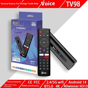 Tv98atv H313 Android 14 HD 5g Wifi + cho Bluetooth Set-Top Box Quad Core Bộ vi xử lý mạng TVBOX Máy nghe nhạc - Product Image 5