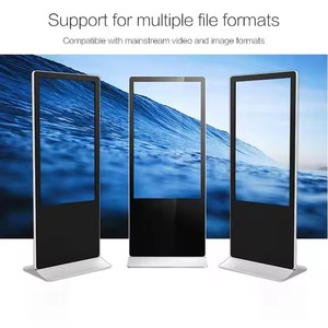 32/43/50/55/65 इंच ऊर्ध्वाधर मंजिल दीवार-घुड़सवार विज्ञापन मशीन डिस्प्ले नेटवर्क टच स्क्रीन HD ऑल-इन-वन मशीन - Product Image 2