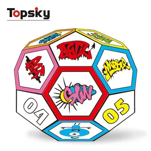 Topsky CreativeศิลปะและหัตถกรรมGraffitiจิตรกรรมของเล่นกระดาษแข็งชุดเล่นการศึกษา 3D DIY Doodleวาดของเล่นสําหรับเด็ก