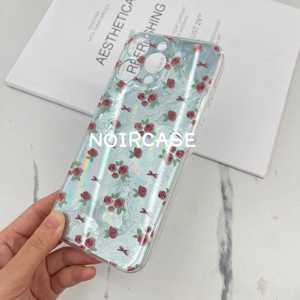Per ragazze iPhone 16 Pro Case - IMD, piccolo fiore decorazione, scintillante, protezione per lenti - Product Image 5