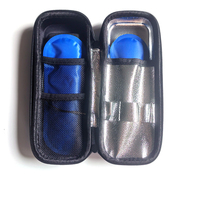 Étui de transport isotherme pour insuline en EVA rigide avec affichage numérique de la température, sac portable à fermeture éclair pour stylo à insuline avec poche à glace réutilisable
