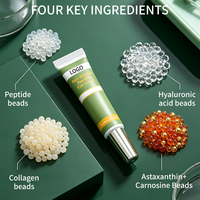 Crème Contour des Yeux Personnalisée 12ml Certifiée CPNP, Raffermissante et Élastifiante, Anti-Poches, Acide Hyaluronique et Peptides, Soin Contre la Fatigue – Offre Spéciale