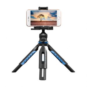Popular AJUSTE DE 5 niveles Mini trípode de cámara plegable portátil ligero <span class=keywords><strong>para</strong></span> DSLR trípode de soporte de teléfono Flexible Universal - Product Image 1