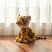 Pemasok Mainan Kustom Terverifikasi Pesanan Cepat Diterima Hadiah Wisuda Harimau Marah Mainan Boneka Harimau Kustom yang Dapat Dicuci