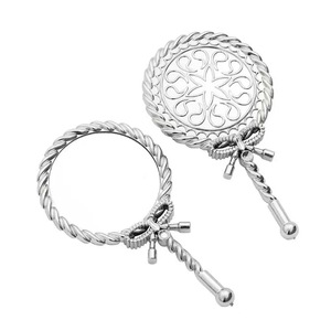 <span class=keywords><strong>Espejo</strong></span> de Maquillaje Portátil de <span class=keywords><strong>Doble</strong></span> <span class=keywords><strong>Cara</strong></span> <span class=keywords><strong>con</strong></span> Diseño Retro Creativo y Antiguo, <span class=keywords><strong>con</strong></span> Iluminación, Regalo para el Hogar, <span class=keywords><strong>Espejo</strong></span> Cosmético - Product Image 4