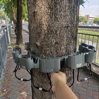 Nouveau projecteur LED annulaire extérieur IP65 2026 pour arbres, 24V, à brancher au sol, pour jardin, pelouse, espace communautaire, échantillon disponible