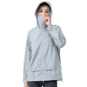 Chaqueta Bomber Unisex para Senderismo al Aire Libre, Protección Solar UPF50+ UV, con Capucha de Nailon, Primavera/Verano 2026 - Product Image 5
