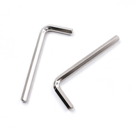 Clé Allen hexagonale en acier au carbone DIN911 de 2 mm, 3 mm, 5 mm, 8 mm, classe 4.8, 8.8, 10.9, zinguée bleu, personnalisable en gros