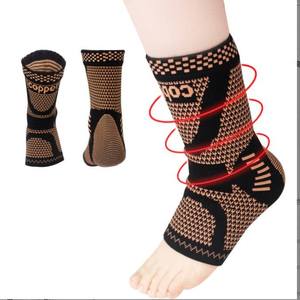 ปลอกรัดข้อเท้าแบบมีแรงกดกระชับ ระบายอากาศได้ดี ผสมทองแดงเพื่อความสบาย - Product Image 1