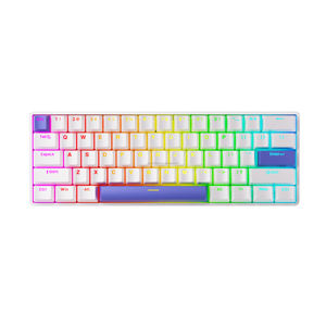 Teclado Mecânico Gamer DRUNKDEER G60 com Fio, Switches Magnéticos, Retroiluminação RGB, Interface USB-C, Teclas Programáveis, 62 Teclas Numéricas - Product Image 6