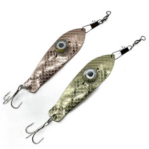 Meilleure Qualité 9.5cm30g Métal Spinner appâts Cuillère De Pêche Leurre Électronique Luminescent Led 30g Appât - Product Image 6