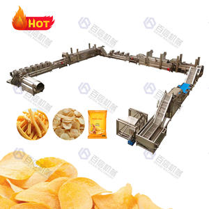 Machine à chips entièrement automatique Chaîne de production de chips de pommes de terre entièrement automatique Machine à chips haute capacité à opération facile - Product Image 2