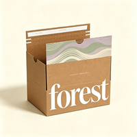 Caja de Envío de Cosméticos Personalizada con MOQ Bajo, Fabricada con Papel Corrugado Pequeño, con Tira de Desgarre, Impresa y Autosellable
