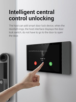 7 pouces Zigbee Tuya Smart Music Sound System contrôle de scène avec amplificateur mural 4*25W haut-parleurs de plafond systèmes de cinéma maison