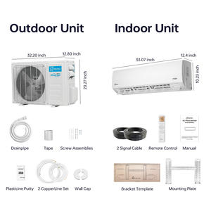 ZERO <b>Mini</b> Split Smart <b>Air</b> <b>Conditioner</b> App-Control R32 Energy Saving Hotel Household Use 500-750 Sq. Ft Star Certified High Effic - Product Image 6